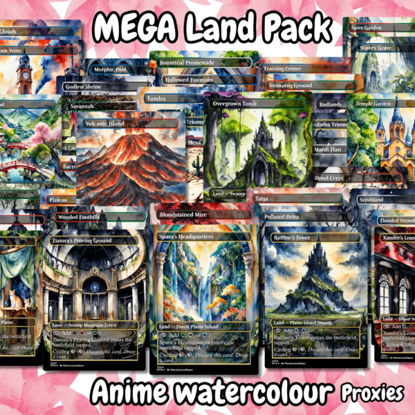 mtg land pack commander