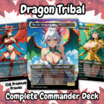 ur dragon tribal mtg proxy commander deck