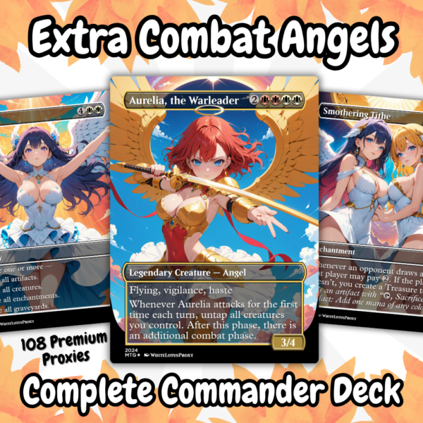 aurelia angel waifu commander deck