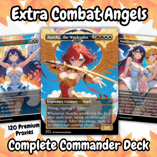 aurelia angel mtg proxy commander deck
