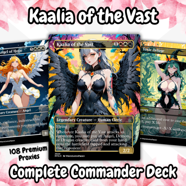 Kaalia of the Vast mtg proxy commander deck