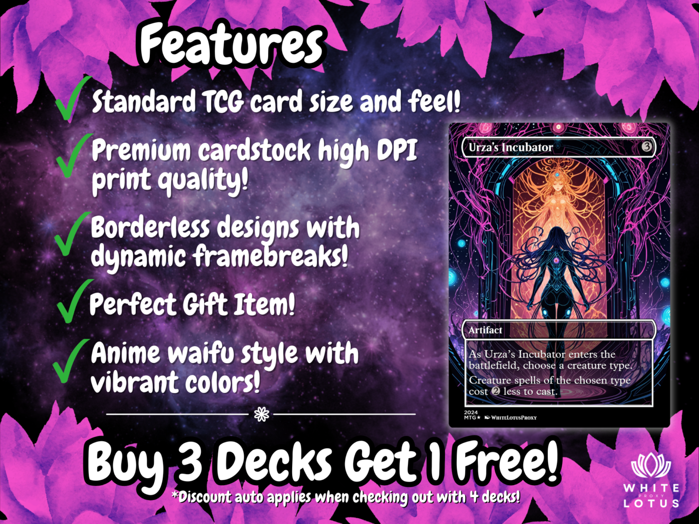 Zhulodok Eldrazi MTG Proxy Commander Deck 4 WLP Zhul NEW