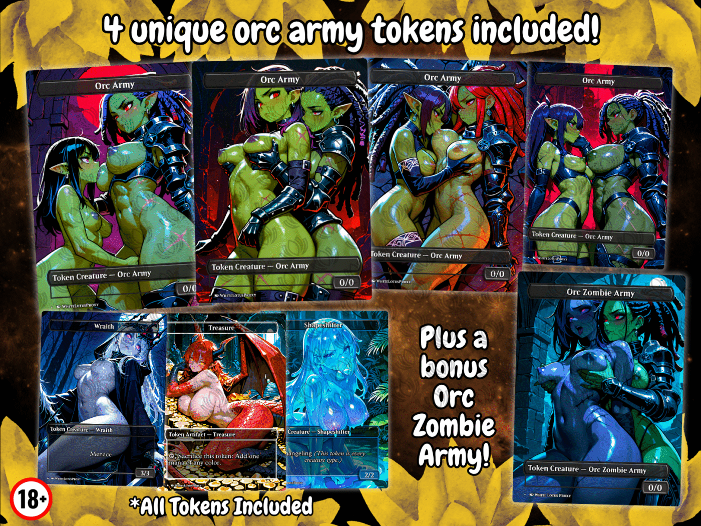 Dark Lord NSFW MTG Proxy Commander Deck 3 3