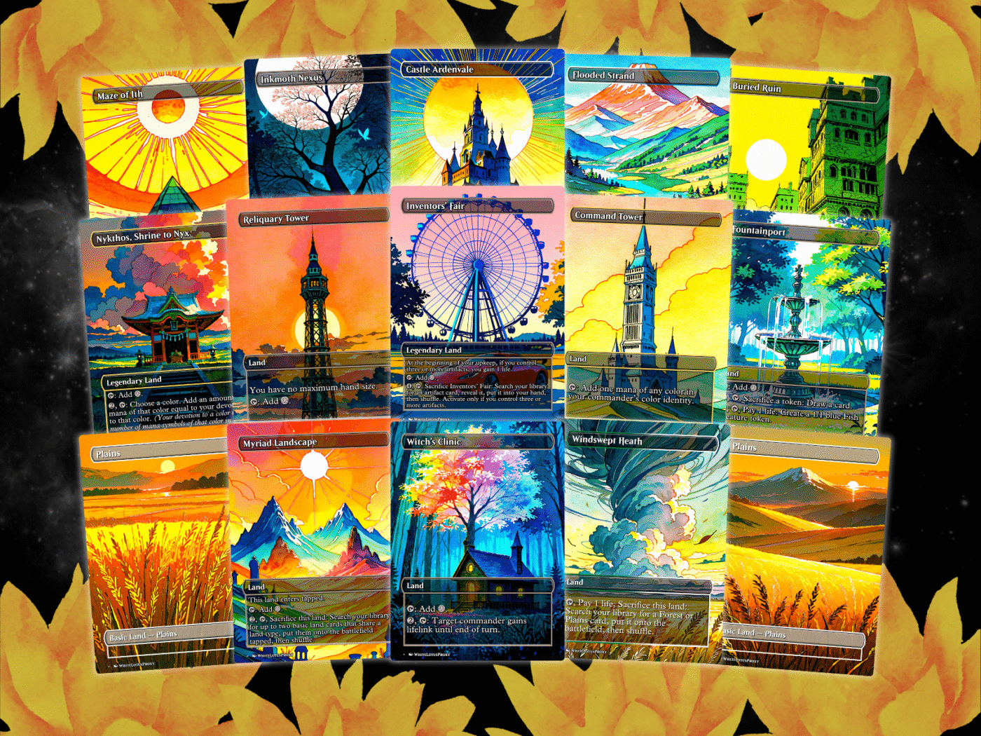 Elesh Norn MTG Proxy Commander Deck 10 10