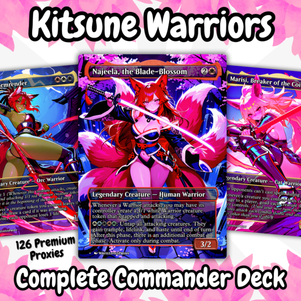 Homepage 47 najeela mtg proxy commander deck