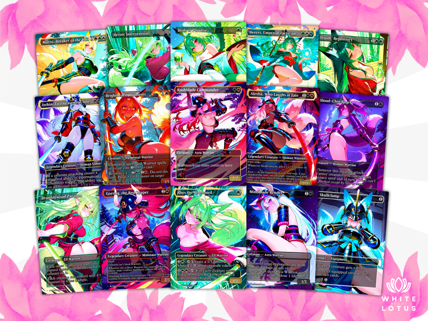 Najeela MTG Proxy Commander Deck 3 4