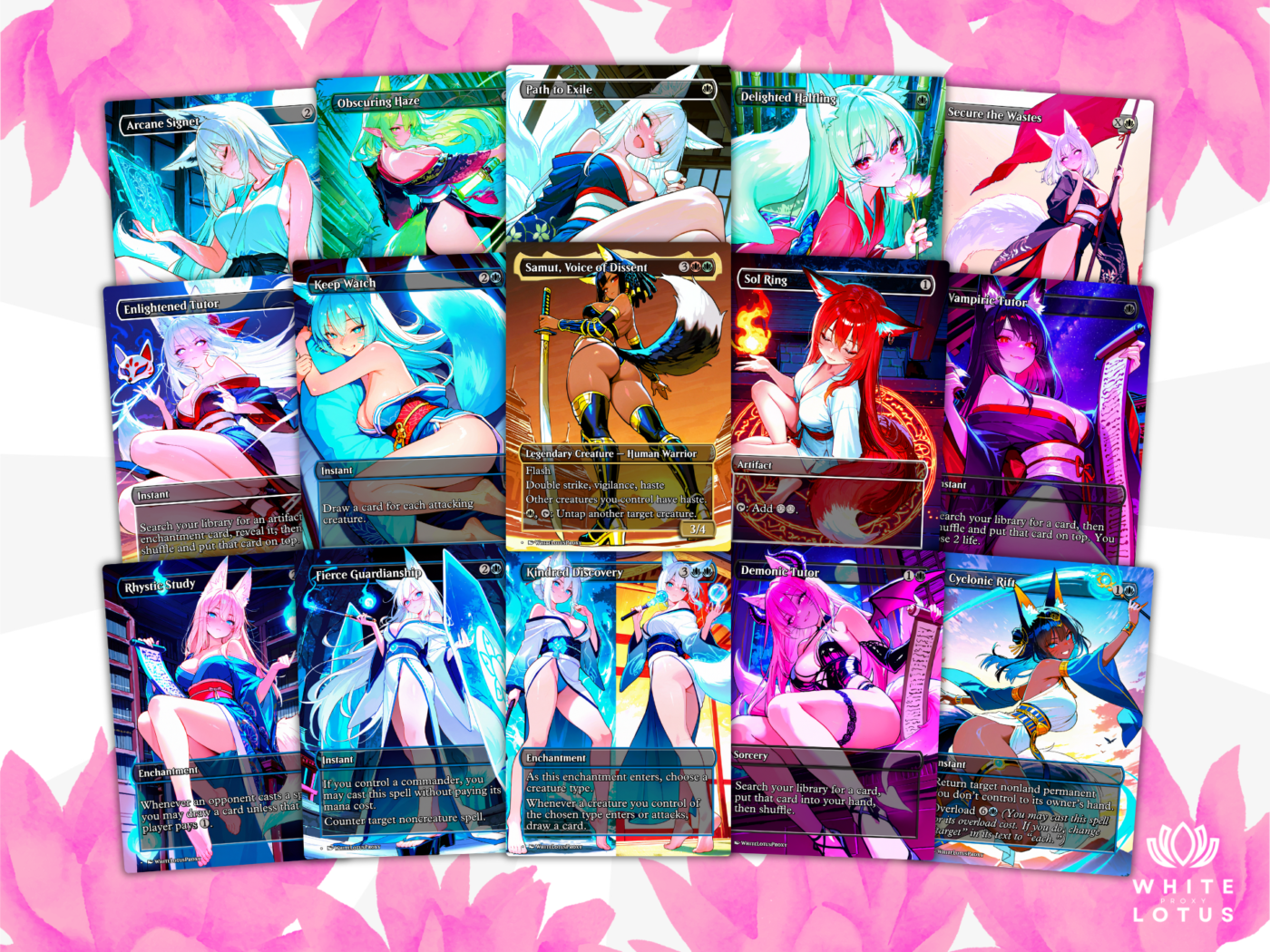 Najeela MTG Proxy Commander Deck 7 8