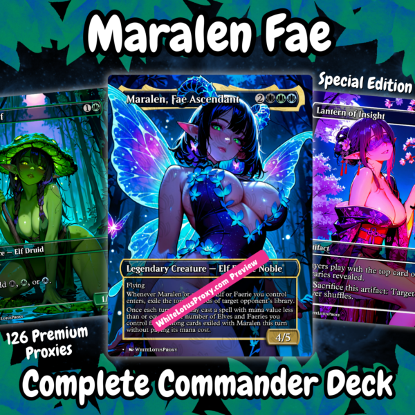 Homepage 47 maralen mtg proxy commander deck