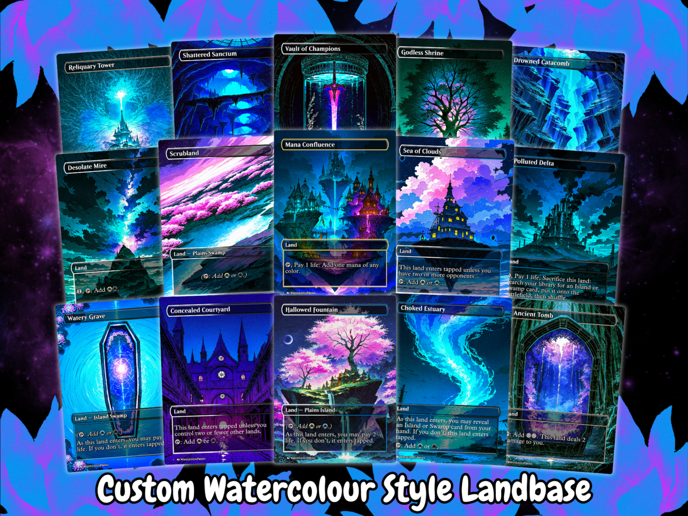 Yshtola NSFW MTG Proxy Commander Deck 10 12 1