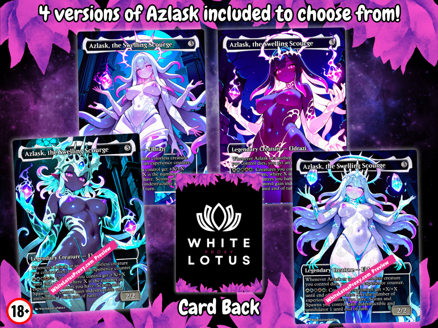 Eldrazi NSFW MTG Proxy Commander Deck 2 3 1