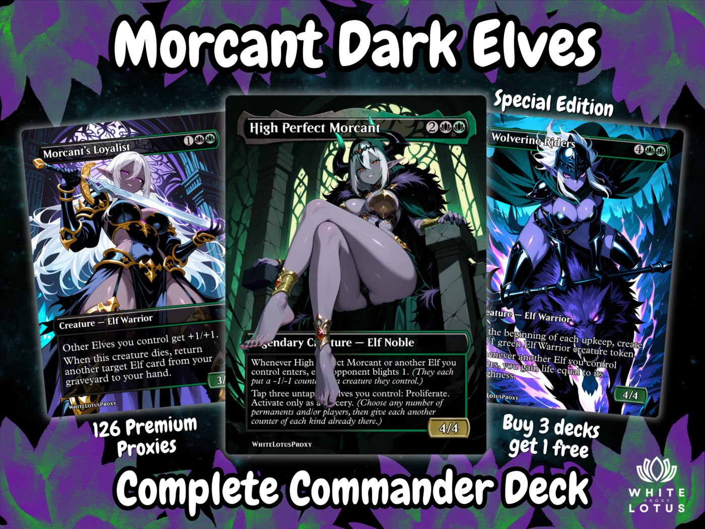 morcant mtg proxy commander deck