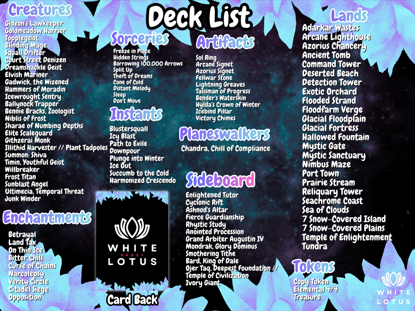 Hylda NSFW Proxy Commander Deck 33 12