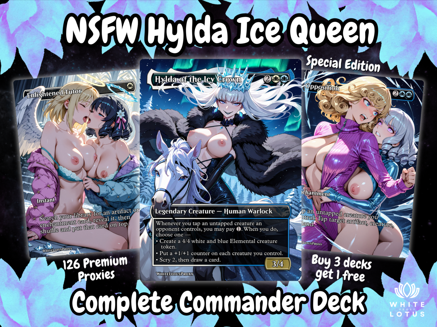Hylda NSFW Proxy Commander Deck 23 NSFW LISTING Hylda OLI