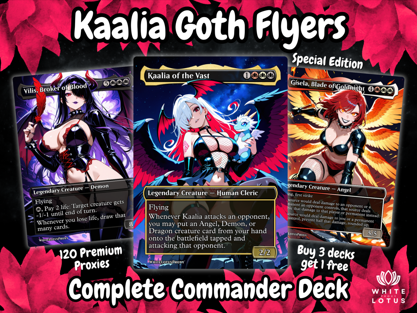 Kaalia V2 Proxy Commander Deck 1 kaalia v2 proxy commander deck