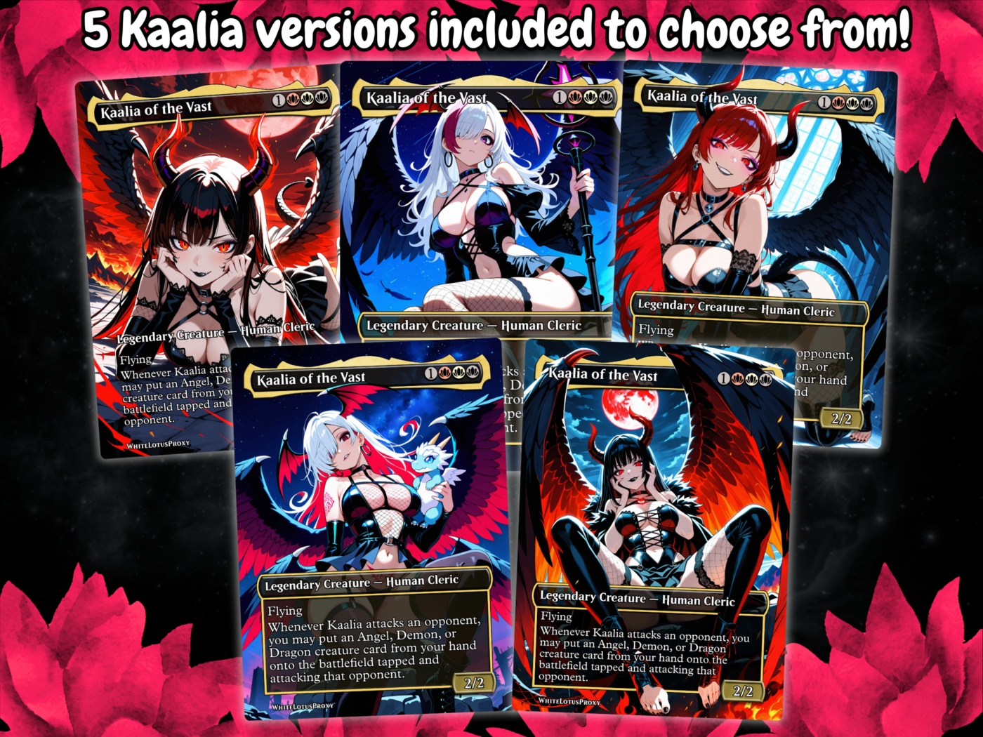 Kaalia V2 Proxy Commander Deck 2 2 3